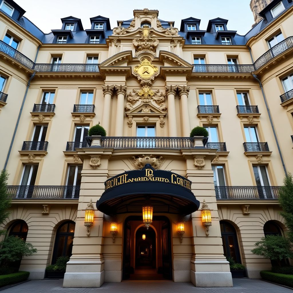 Hôtel Palace à Paris récompensé