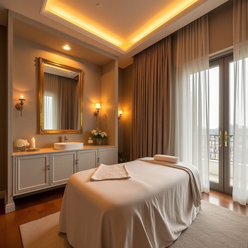 Spa et bien-être dans un hôtel français